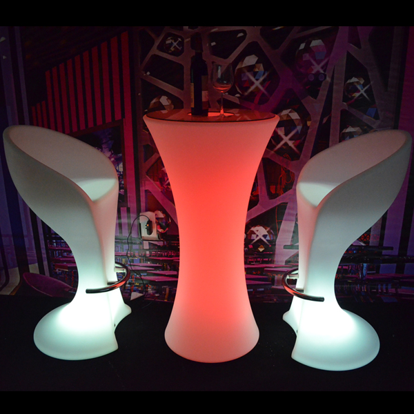 led cocktail table