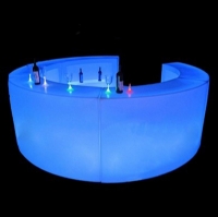 Party Use Round Led Modern Bar Counter KFT-150100
