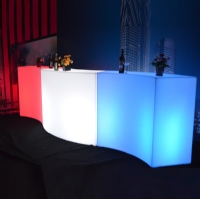 Rechargeable Glowing LED Bar Counter Design KFT-14810