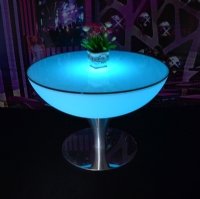 Waterproof Rechargeable Stainless Steel LED Bar Table KFT-8056