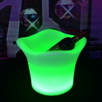 Waterproof rechargeable bar ice bucket illuminated ice bucket KFP-3627