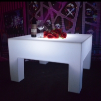 Wholesale Rechargeable Square Led Dining Table KFT-9055